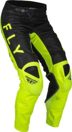 Fly Racing MX Pants Kinetic Kore Hi-Vis Black