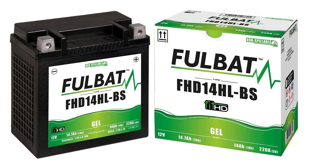 Fulbat FHD14HL-BS Gel (H.D.) Gel Motoraccu 3 Fulbat FHD14HL-BS Gel (H.D.) Gel Motoraccu
