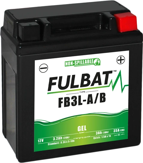 Fulbat FB3L-A/B Gel Motoraccu 3 Fulbat FB3L-A/B Gel Motoraccu