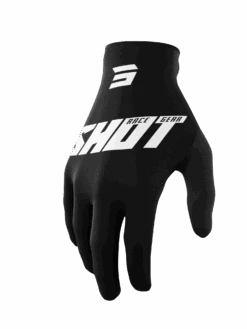 SHOT Burst Zwart -Motorfiets Accessoires Verkoop gloves rawblack 0