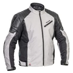 Halvarssons Solberg Light Grey Black 9 Halvarssons Solberg Light Grey Black -Motorfiets Accessoires Verkoop halvarssons solberg light grey black motorcycle jacket 3