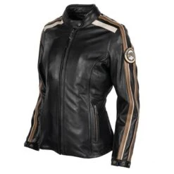 Helstons JADE Cuir Rag Black -Motorfiets Accessoires Verkoop helstons jade cuir rag black 1