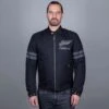Helstons Jake Speed Fabrics Black Grey Jacket -Motorfiets Accessoires Verkoop helstons jake speed fabrics black grey jacket 1