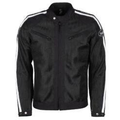 Helstons Pace Air Mesh Fabric Black White Grey Jacket -Motorfiets Accessoires Verkoop helstons pace air mesh fabric black white grey jacket 2