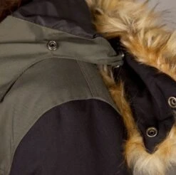 Helstons Selena Fabrics Black Kaki Jacket -Motorfiets Accessoires Verkoop helstons selena fabrics black kaki jacket 4