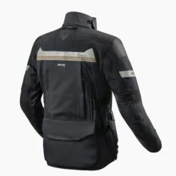 REV'IT! Dominator 3 GTX Black Motorcycle Jacket -Motorfiets Accessoires Verkoop jacket dominator 3 gtx black back 2