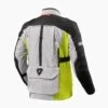 REV'IT! Sand 4 H2O Silver Neon Yellow -Motorfiets Accessoires Verkoop jacket sand 4 h2o silver neon yellow back