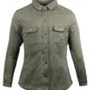 John Doe Motoshirt Lady Olive XTM -Motorfiets Accessoires Verkoop jdl8003 women motoshirt olive front