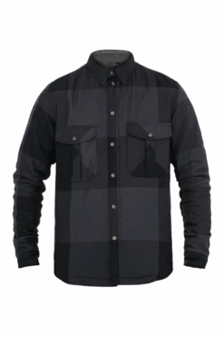John Doe Motoshirt Big Block Grey Black -Motorfiets Accessoires Verkoop john doe motoshirt big block grey black 1