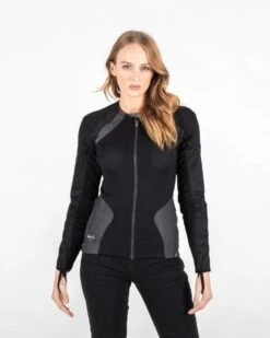 Knox Urbane Pro MK2 Women's Black Black Denim -Motorfiets Accessoires Verkoop knox urbane pro mk2 women s black black denim 1