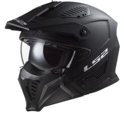 LS2 OF606 Drifter Solid Matt Black 06 Multi Helmet -Motorfiets Accessoires Verkoop ls2 of606 drifter solid matt black 06 1