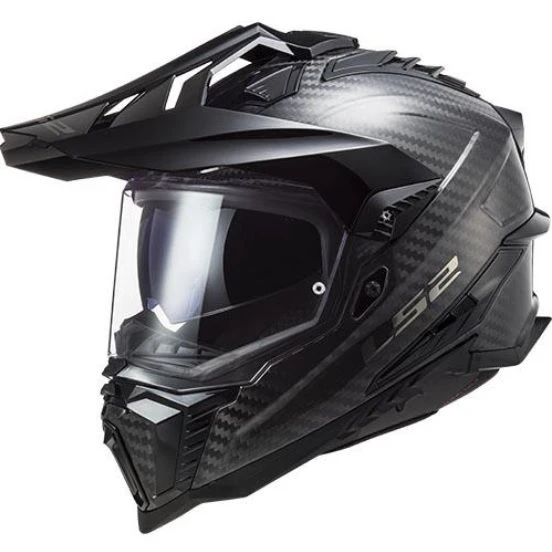 LS2 MX701 C Explorer Glans Carbon Adventure Helm 3 LS2 MX701 C Explorer Glans Carbon Adventure Helm