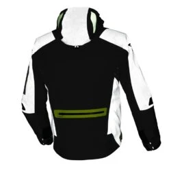 Macna Angle Grey Yellow Jackets Textile Waterproof