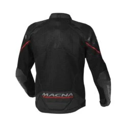 Macna Foxter Black Red Jackets Textile Summer