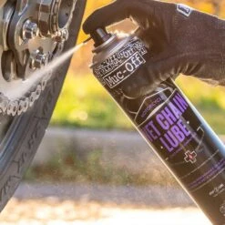 Muc-Off Wet Chain Lube Kettingspray 400ml -Motorfiets Accessoires Verkoop muc off chain lube wet westher 400ml