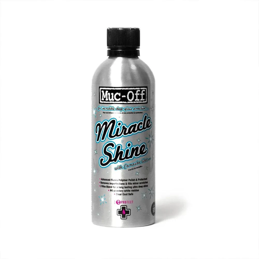 Muc-Off Miracle Shine Polijstmiddel 500ml 4 Muc-Off Miracle Shine Polijstmiddel 500ml - Afbeelding 2