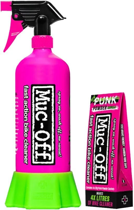 MUC-OFF Punk Powder (4 Pack) + Fles 3 MUC-OFF Punk Powder (4 Pack) + Fles