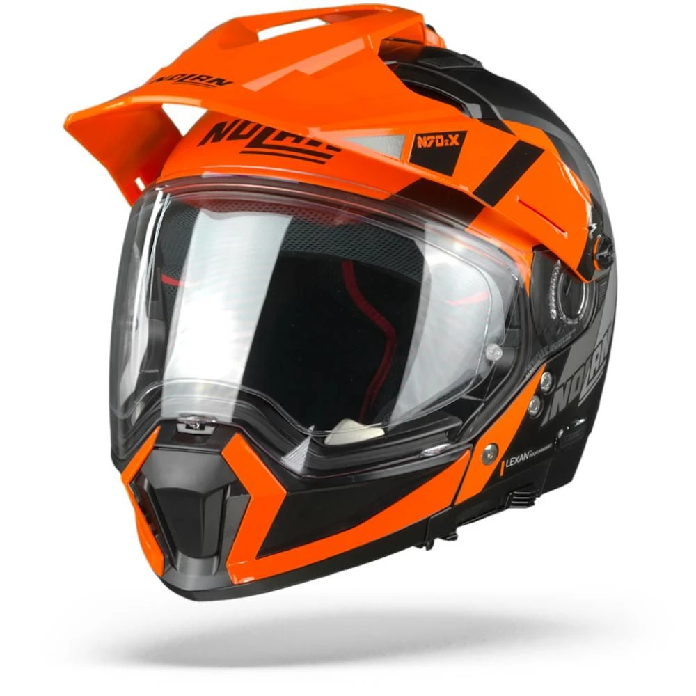 Nolan N70-2 X Decurio 31 Flat Zwart Oranje Wit Antraciet Multihelm 3 Nolan N70-2 X Decurio 31 Flat Zwart Oranje Wit Antraciet Multihelm