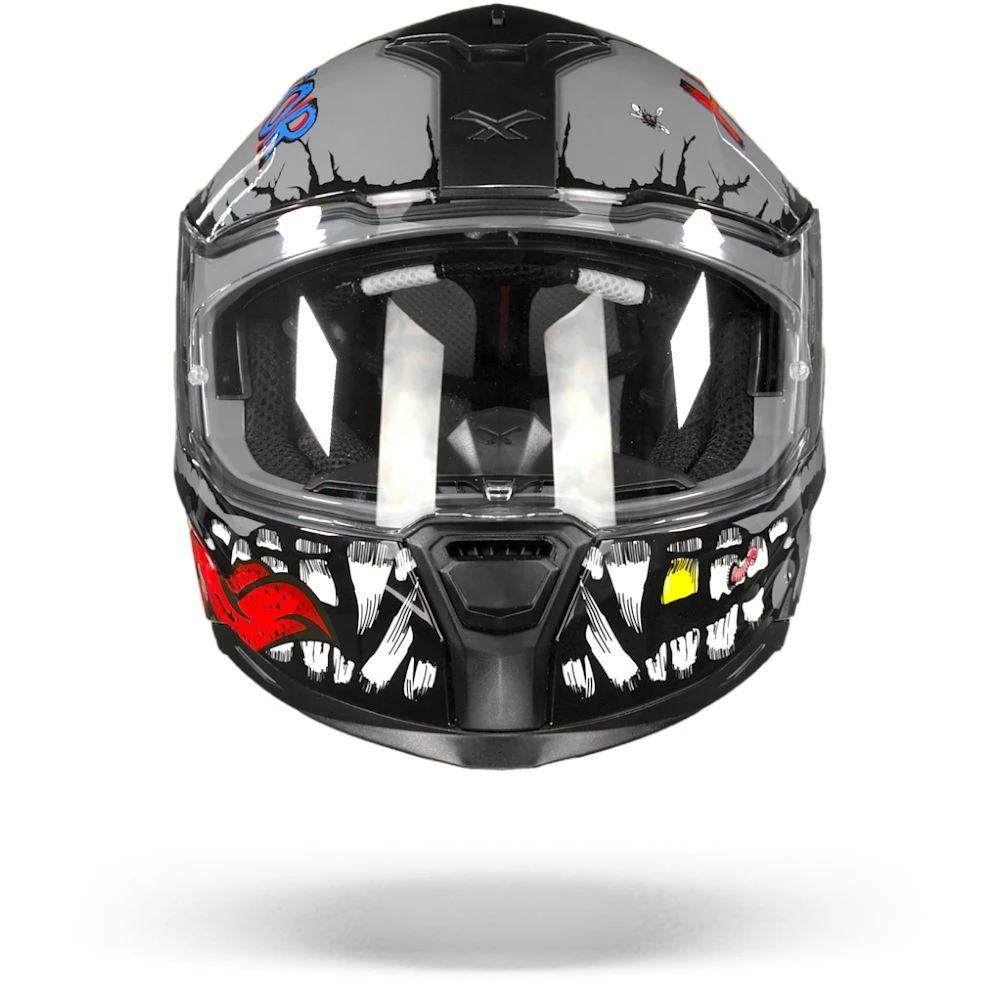 Nexx SX.100R Hungry Miles Nardo Grijs Integraalhelm 5 Nexx SX.100R Hungry Miles Nardo Grijs Integraalhelm - Afbeelding 3