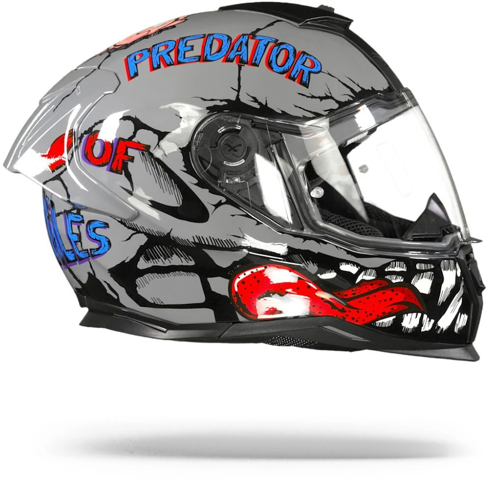 Nexx SX.100R Hungry Miles Nardo Grijs Integraalhelm 6 Nexx SX.100R Hungry Miles Nardo Grijs Integraalhelm - Afbeelding 4