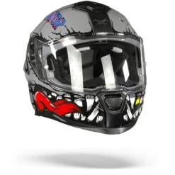 Nexx SX.100R Hungry Miles Nardo Grijs Integraalhelm