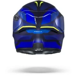 Nexx SX.100R Skidder Blauw Neon Mat Integraalhelm -Motorfiets Accessoires Verkoop nexx sx 100r skidder blue neon mt.19