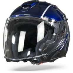 Nexx X.Viliby Signature Indigo Blauw Jethelm -Motorfiets Accessoires Verkoop nexx viliby signature indigo blue frontpage
