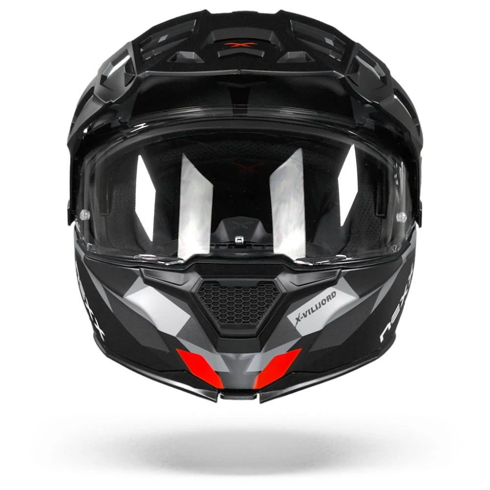 Nexx X.Vilijord Taiga Zwart Rood Mat Systeemhelm 7 Nexx X.Vilijord Taiga Zwart Rood Mat Systeemhelm - Afbeelding 5