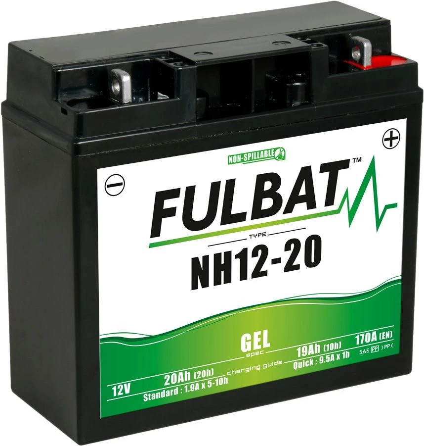 Fulbat NH12-20 Gel Motoraccu 3 Fulbat NH12-20 Gel Motoraccu