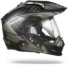 Nolan N70-2 X Grandes Alpes 21 Flat Zwart Grijs Multihelm