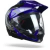 Nolan N70-2 X Decurio 32 Flat Zwart Blauw Zilver Antraciet Multihelm
