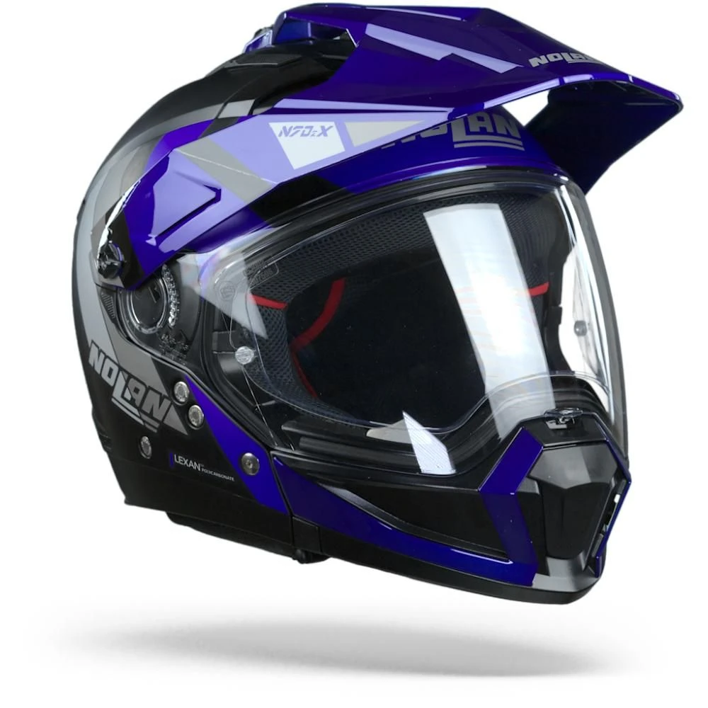 Nolan N70-2 X Decurio 32 Flat Zwart Blauw Zilver Antraciet Multihelm 3 Nolan N70-2 X Decurio 32 Flat Zwart Blauw Zilver Antraciet Multihelm