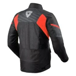 REV'IT! Jacket Duke H2O Black Red -Motorfiets Accessoires Verkoop rev it jacket duke h2o black red 1