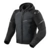 REV'IT! Jacket Iridium H2O Black -Motorfiets Accessoires Verkoop rev it jacket iridium h2o black 1