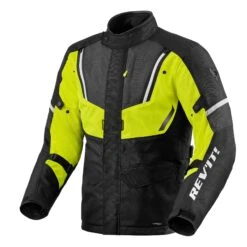 REV'IT! Jacket Move H2O Black Neon Yellow 5 REV'IT! Jacket Move H2O Black Neon Yellow -Motorfiets Accessoires Verkoop rev it jacket move h2o black neon yellow