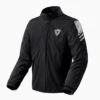 REV'IT! Rain Jacket Cyclone 3 H2O Black -Motorfiets Accessoires Verkoop rev it rain jacket cyclone 3 h2o black