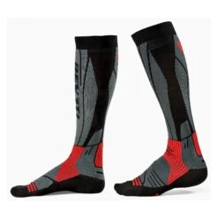 REV'IT! Andes Light Grey-Red Socks