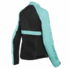 Dainese Ribelle Air Lady Tex Black Acqua Green Motorcycle Jacket