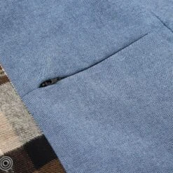 ROKKER Maddison Rider Shirt Lady Brown Offwhite -Motorfiets Accessoires Verkoop rokker maddison rider shirt lady brown offwhite motorcycle jacket 5