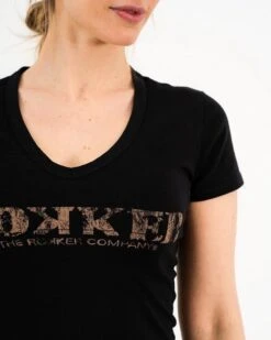 Rokker Vintage Lady T-Shirt Black -Motorfiets Accessoires Verkoop rokker vintage lady t shirt black 4