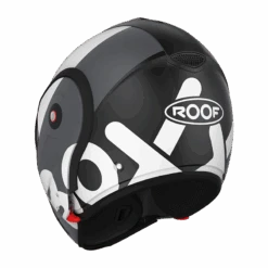 ROOF BoXXer Flag Mat Zwart Wit Systeemhelm 17 ROOF BoXXer Flag Mat Zwart Wit Systeemhelm -Motorfiets Accessoires Verkoop roof boxxer flag mat black white 6