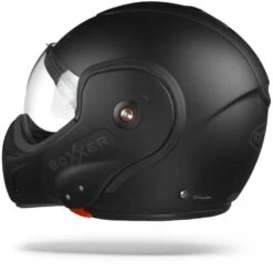 ROOF BoXXer Zwart Shadow Limited Edition Systeemhelm -Motorfiets Accessoires Verkoop roofboxxerunimatteblack.11 1