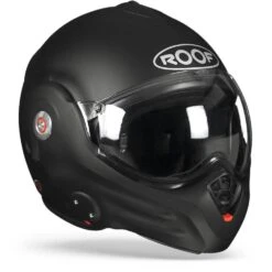 ROOF Desmo Mat Zwart Systeemhelm