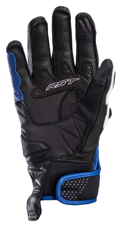 RST Freestyle 2 Ce Mens Glove Black White Blue 3 RST Freestyle 2 Ce Mens Glove Black White Blue