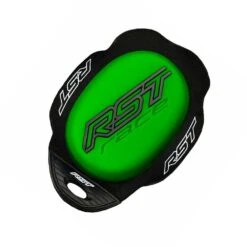 RST TPU Standard Knee Sliders With Puller Neon Green -Motorfiets Accessoires Verkoop rst tpu standard knee sliders with puller neon green 1