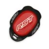RST TPU Standard Knee Sliders With Puller Red White -Motorfiets Accessoires Verkoop rst tpu standard knee sliders with puller red white 1