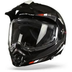 Scorpion ADX-2 Camino Zwart-Silver-Rood Adventure Helm -Motorfiets Accessoires Verkoop scorpion adx 2 camino black silver red frontpage