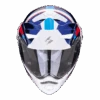 Scorpion ADX-2 Camino Pearl Wit-Blauw-Rood Adventure Helm -Motorfiets Accessoires Verkoop scorpion adx 2 camino pearl white blue red 1