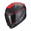 Scorpion Exo-1400 Evo Air Shell Matt Zwart-Rood Integraalhelm -Motorfiets Accessoires Verkoop scorpion exo 1400 evo air shell matt black red
