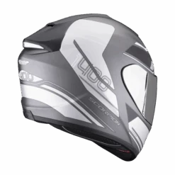 Scorpion Exo-1400 Evo Air Vittoria Mat Zilver-Wit Integraalhelm -Motorfiets Accessoires Verkoop scorpion exo 1400 evo air vittoria matt silver white 3 3